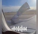 Boeing jets engine cover falls off during takeoff  