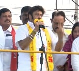 Balakrishna speech in Kadiri and Puttaparti