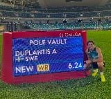 Sweden athlet Armand Duplantis broke Pole Vault world record for 8th time