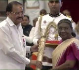 Two distinguished sons of Andhra receive Padma Vibhushan