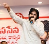 Police arrest two with a knife at Pawan Kalyan's rally
