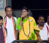 Sharmila fires on CM Jagan in Addanki