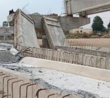 Under-construction bridge collapses in Telangana