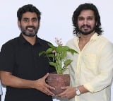 Tollywood actor Nikhil holds roadshow for uncle in Andhra