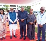 Vice President Jagdeep Dhankhar visits Bharat Biotech in Hyderabad's Genome Valley