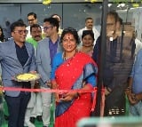 BJP MP Candidate Kompella Madhavi Latha - Changi Lighting New Store Launched in Kokapet