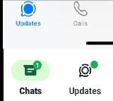 whatsapp has turned green for users