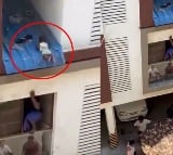 Dramatic Rescue Of Baby Stuck On Tin Roof Of Chennai Apartment