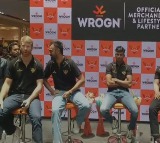 SRH Players Autograph in Wrogn Store Sarath City Mall