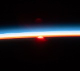Orbital Sunset from Iss