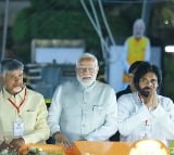 Chandrababu and Pawan Kalyan Thank Modi for Vijayawada Roadshow Success