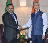 maldives external affairs minister meets indian counterpart