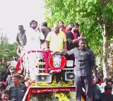 Pawan Kalyan held road show in Pithapuram