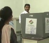 Andhra CM Jagan Mohan Reddy, TDP chief Chandrababu Naidu cast votes