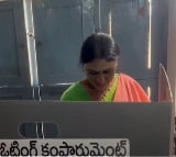 YS Sharmila Describes a Unique Experience: Voting in Idupulapaya