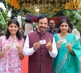 Celebraties Cast Their Vote In AP and Telangana