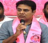 KTR blames congress for issues in lok sabha elections