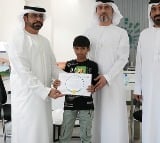 Dubai Police Honours Indian Boy Who Returned Tourist Lost Watch