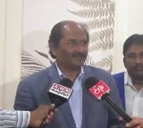 NRI Dr Lokesh Kumar talks to media