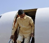 TDP chief Chandrababu leaves for America