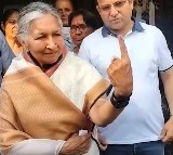 Richest woman Savitri Jindal casts vote, confident of PM Modi's third term