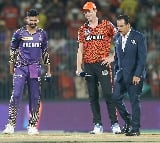 SRH won the toss and elected batting first in IPL final against KKR