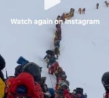 Video Of Traffic Jam On Mount Everest Goes Viral As 2 Climbers Feared Dead