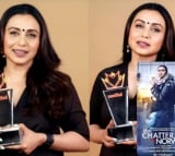 Rani Mukerji feted with Movified Best Actor Award for 'Mrs Chatterjee Vs Norway'