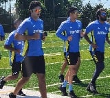 Team India Starts Training In New York Hardik Pandya Joins Teammates