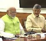 NDA leaders meeting at Narendra Modi house