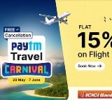 Paytm's Travel Carnival: Up to 25% Off Flights to Baku, Huge Discounts on Train & Bus Tickets