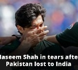 Naseem Shah in Tears after Pak defeated by India