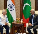 Union Minister S Jaishankar meets Maldives President Dr Mohamed Muizzu in Delhi