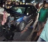 Road Accident In Pedakakani Three dead