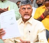 CM Chandrababu made interesting comments on the 5 signatures made on the first day of his Office