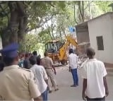 Illegal structures demolished at YS Jagan residence in Hyderabad