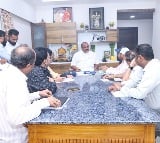 Atchannaidu reviews with agriculture officials