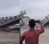 A portion of an under construction bridge collapsed in Bihar