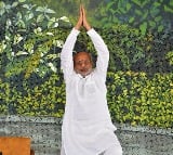 Photos: Hon'ble Telangana Governor C.P. Radhakrishnan Attends 10th International Yoga Day Celebrations