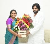 Home minister Anitha met state deputy chief minister Pawan Kalyan