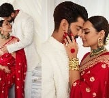 Sonakshi oozes love in pictures with Zaheer from reception night; she calls it 'divine intervention'