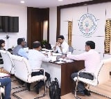 Nara Lokesh review with education officials