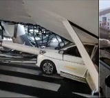 Canopy collapses at Delhi Airport's Terminal-1, several injured