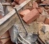 Four of a family killed in house collapse in Telangana