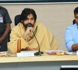 Pawan Kalyan held review meeting at Kakinada district collectorate