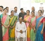 KCR meeting with Palamuru Medchal Nalgonda district leaders