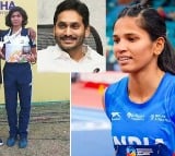 Jagan says all the best to Jyothi Yarraji and Jyothika Sri for medal hunt in Paris Olympics