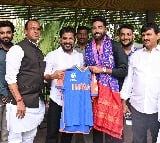 India pacer Siraj felicitated by Telangana CM