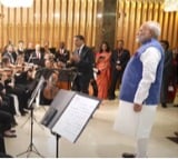'Vande Mataram' in Vienna as Austrian artists welcome PM Modi