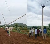 Minister Gottipati Ravi Kumar solves Andhra ryot low power cables problem